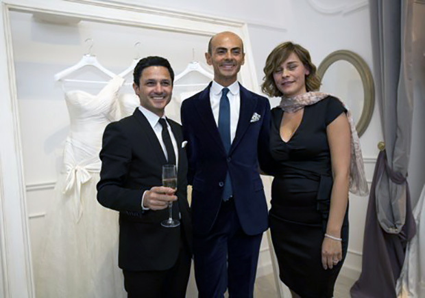 GinoSignoreEnzoMiccioeVittoriaForaboschi Alpi Fashion Magazine Gino Signore Enzo Miccio e Vittoria Foraboschi