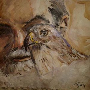 Tiziano il falconiere Alpi Fashion Magazine