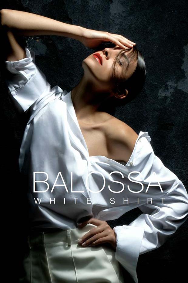 balossa autunno inverno 201802 Alpi Fashion Magazine balossa white shirt