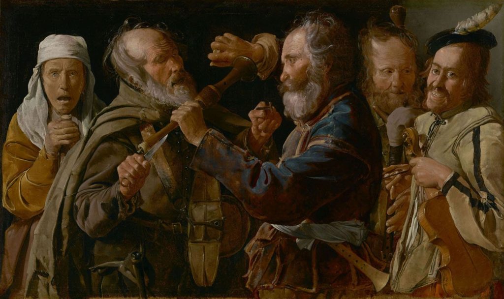02 de La Tour La rissa tra musici mendicanti The J Paul Getty Museum Los Angeles Alpi Fashion Magazine