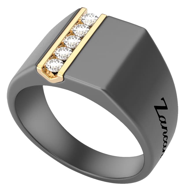 ZANCAN ETERNITY TITANIUM A1G anello Alpi Fashion Magazine