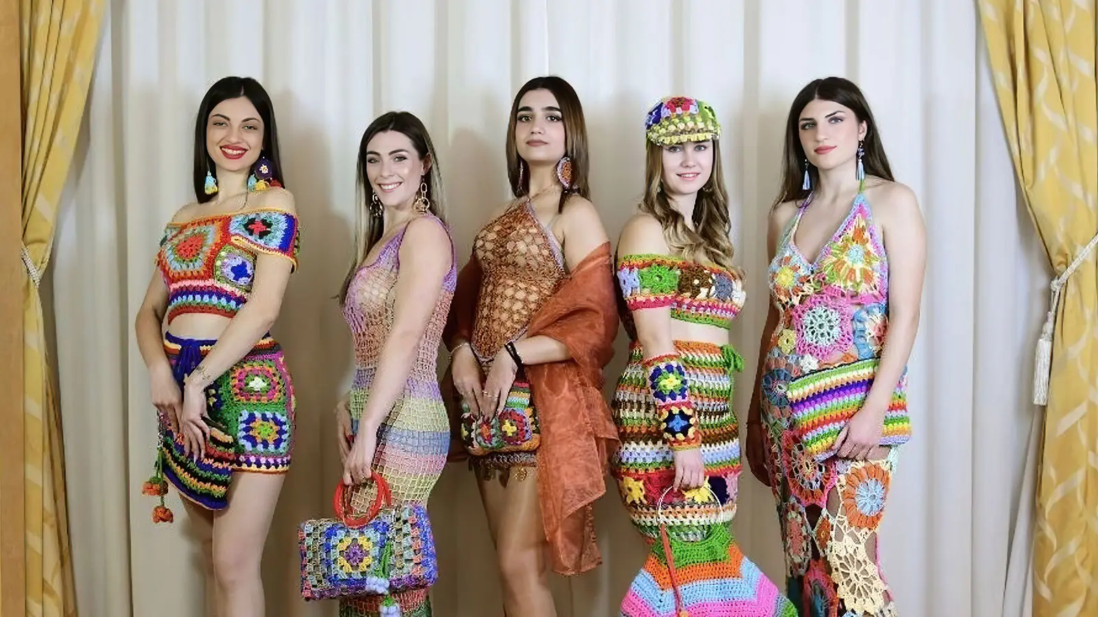Capsule Collection CrochetCarmela Fortunato Alpi Fashion Magazine Capsule Collection Crochet