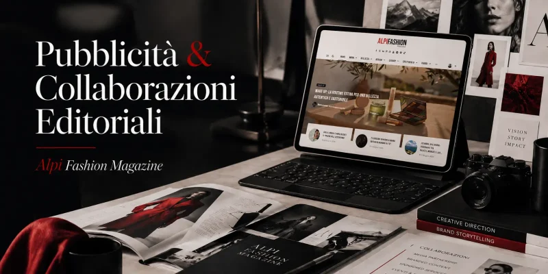 Pubblicitàcollaborazioni editoriali Alpi Fashion Magazine Pubblicità collaborazioni editoriali