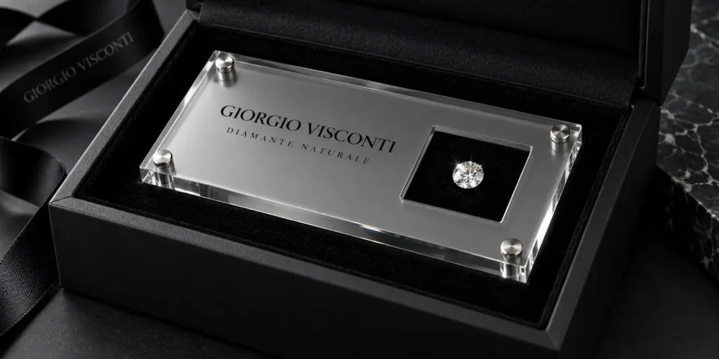 giorgio viscontidiamante naturale Alpi Fashion Magazine giorgio visconti