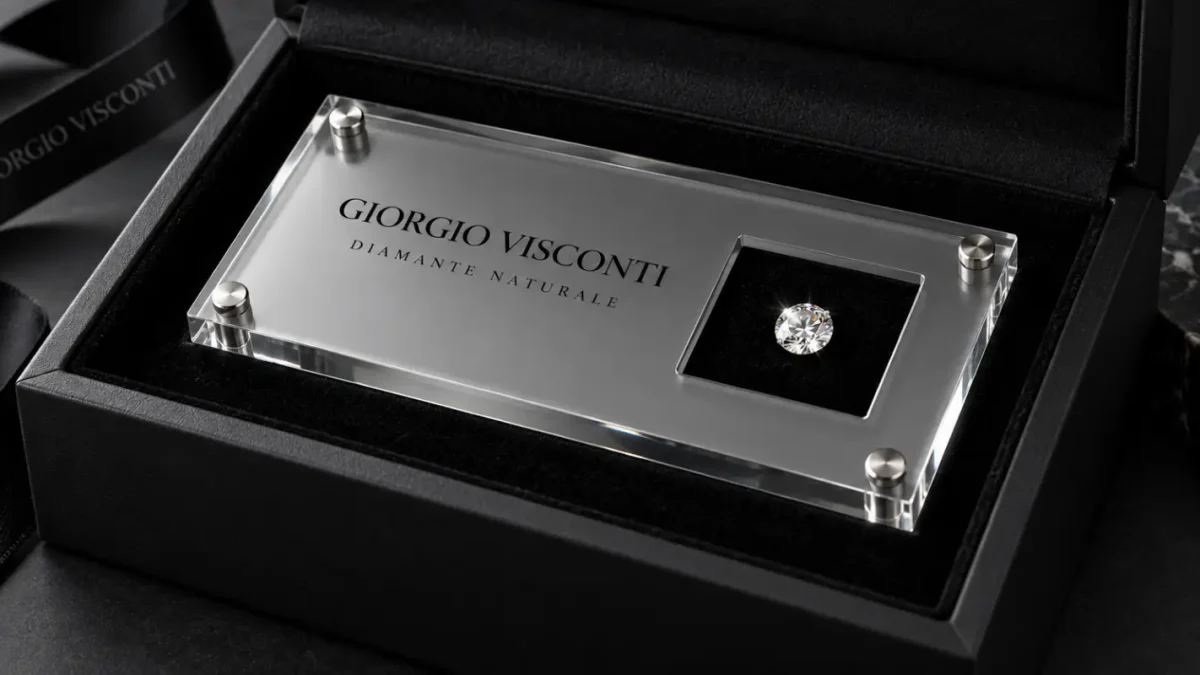 giorgio viscontidiamante naturale Alpi Fashion Magazine giorgio visconti