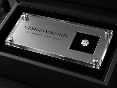 giorgio viscontidiamante naturale Alpi Fashion Magazine giorgio visconti