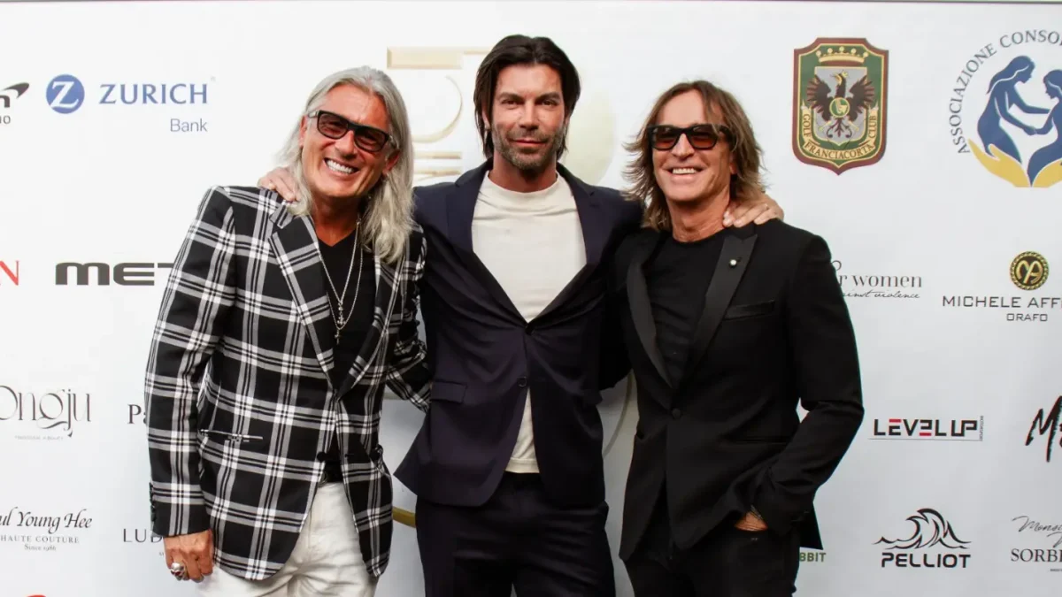 Mitch Mihic Simone Ruggeri e Giulio Di Sabato Alpi Fashion Magazine B ICONIC